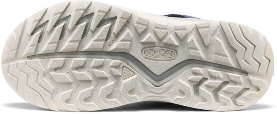 Keen Hightrail Kinder Wandelschoenen Suède Blauw Waterdicht
