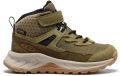 Keen Hightrail Mid Kinder Wandelschoenen Suède Groen Waterdicht - Groen