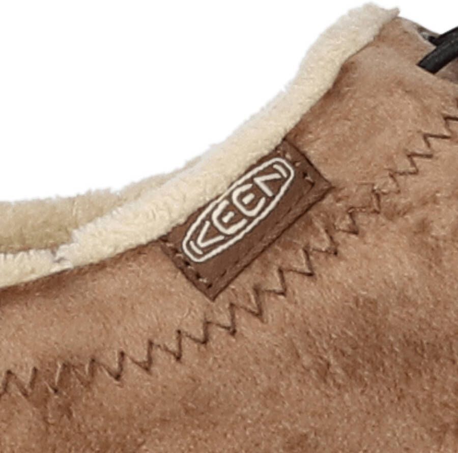 Keen Howser III Slide Dames Slip-On Dark Earth Velour Bruin Gerecyclede PET flessen K1026649