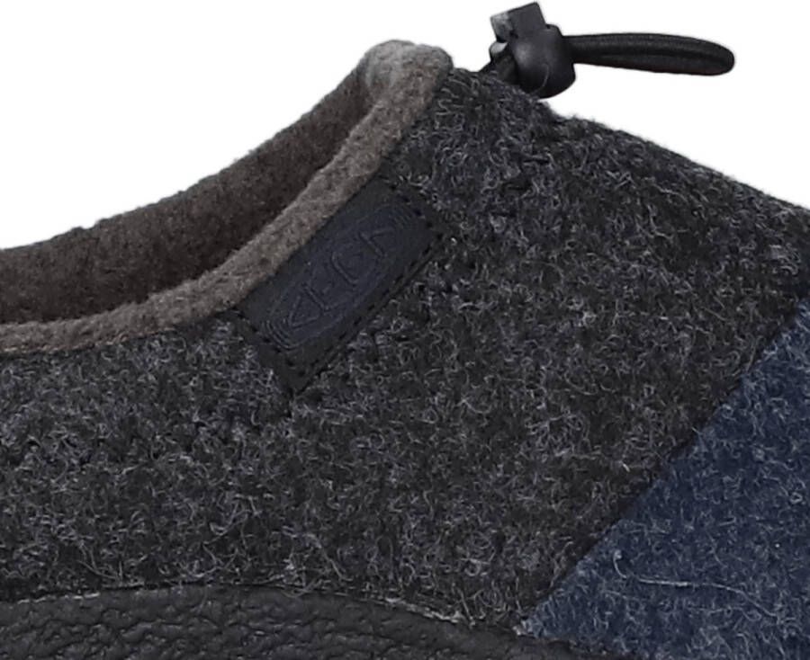 Keen Howser III Slide Heren Slip-On Black Iris Felt Magnet Zwart Gerecyclede PET flessen K1026658 - Foto 4