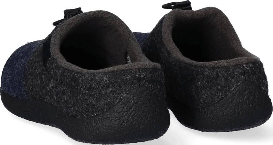 Keen Howser III Slide Heren Slip-On Black Iris Felt Magnet Zwart Gerecyclede PET flessen K1026658 - Foto 8