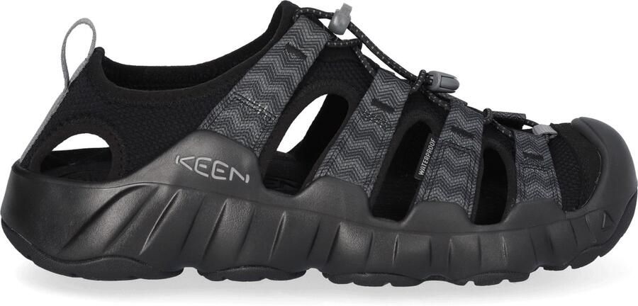 Keen Hyperport H2 Heren Sandalen Black Steel Grey