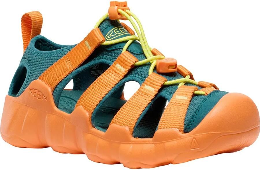 Keen Hyperport H2 Jeugdsandalen Groen Oranje Kinderen