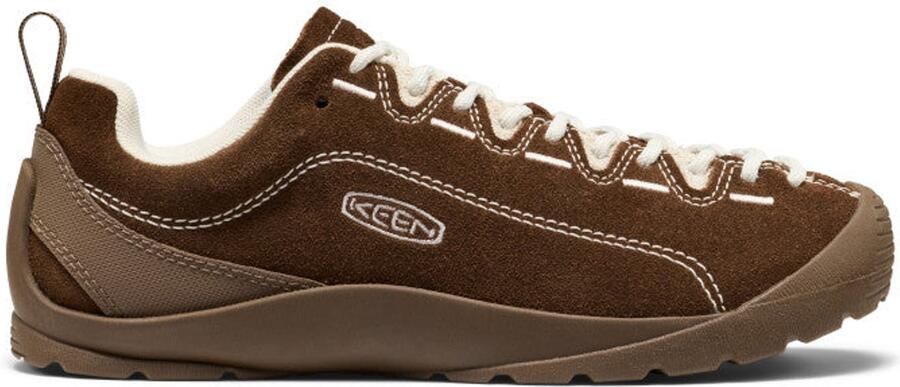 Keen Jasper Dames Sneakers Suède Bruin