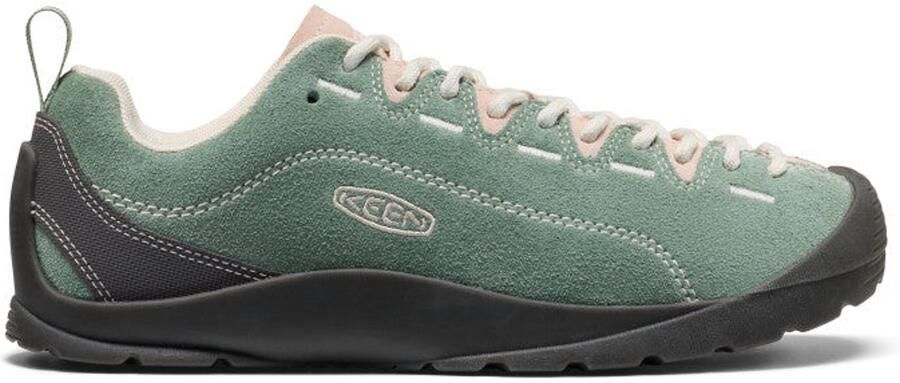 Keen Jasper Dames Sneakers Suède Groen