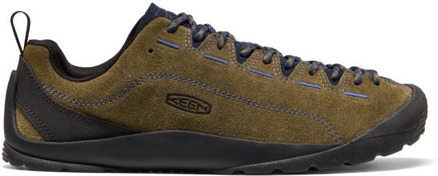 Keen Jasper Heren Sneakers Suède Groen