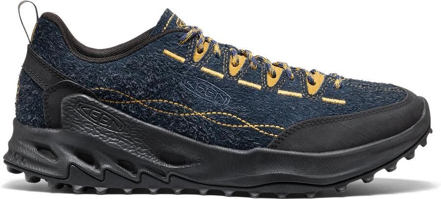 Keen Jasper Zionic Heren Sneakers Suede Sky Captain Lemon Curry