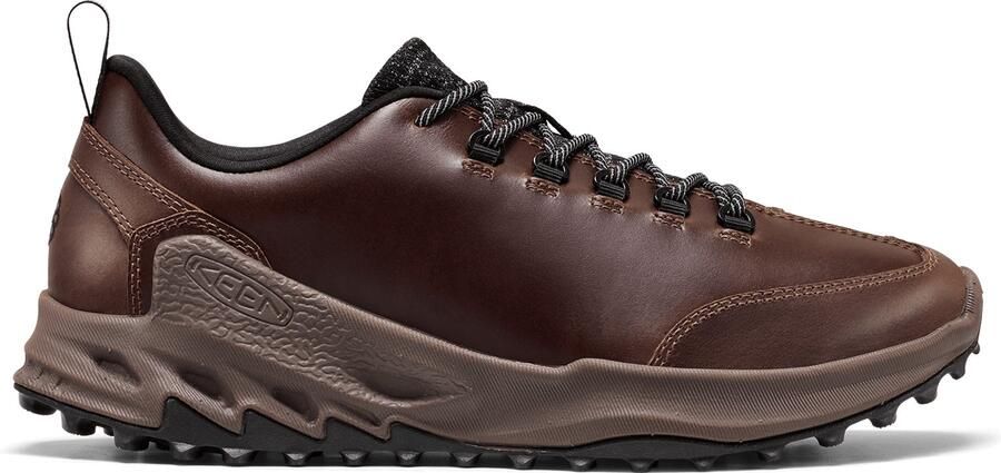 Keen Jasper Zionic HW Heren Sneakers Leer Flux Chocolate