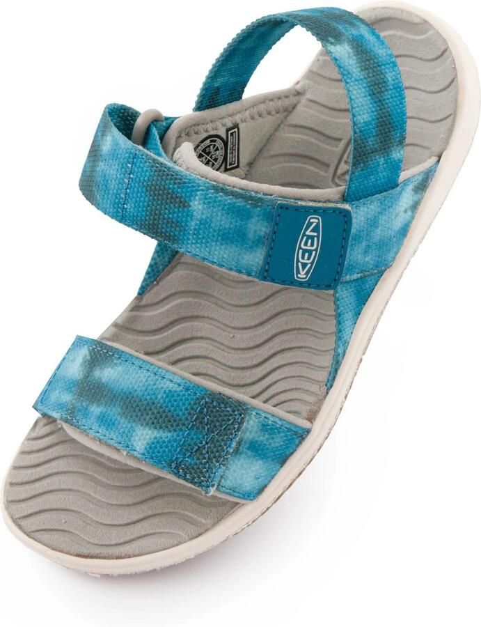 Keen jr elle backstrap sea mosse-fjord blue children's sandals - Foto 2