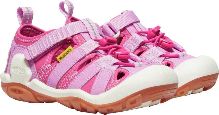 Keen Knotch Creek Younger Kids' Sandalen Magenta Lilac Chiffon Roze Nylon K1025656 - Foto 6