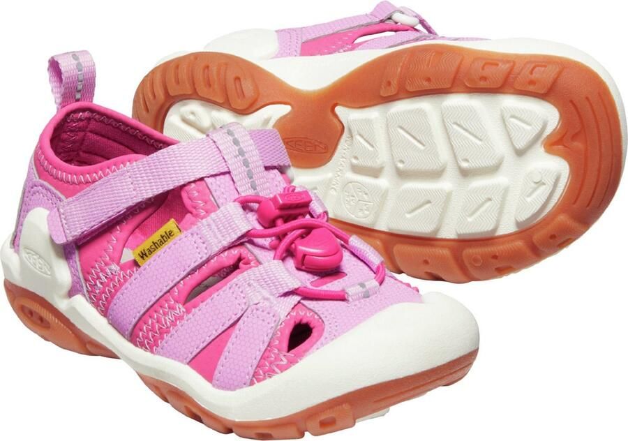Keen Knotch Creek Younger Kids' Sandalen Magenta Lilac Chiffon Roze Nylon K1025656 - Foto 5
