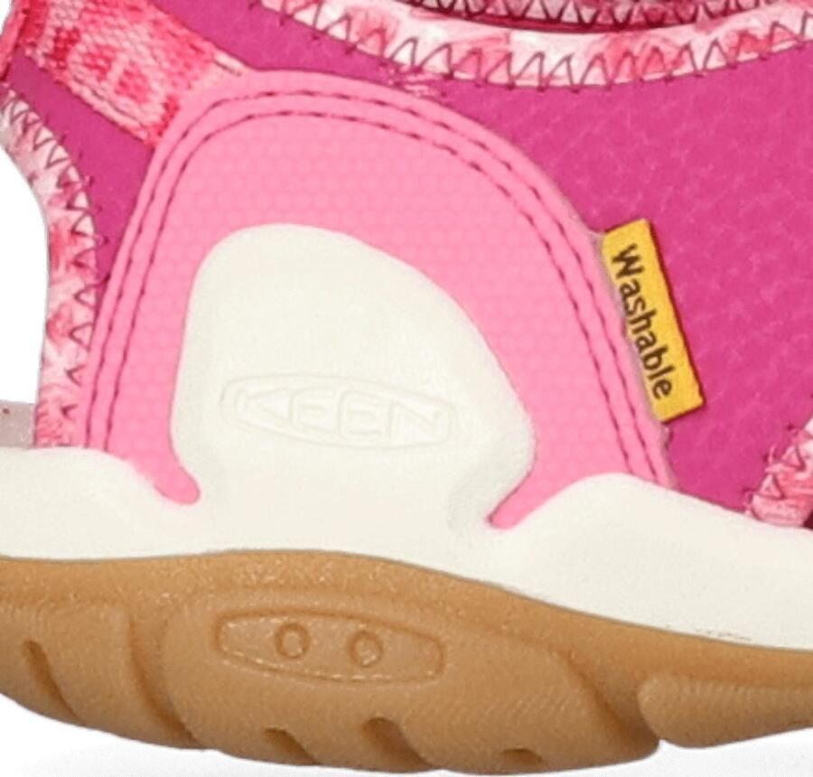 Keen Knotch Creek Younger Kids' Open-Toe Sandalen Pink Multi Roze Nylon K1025649 - Foto 2