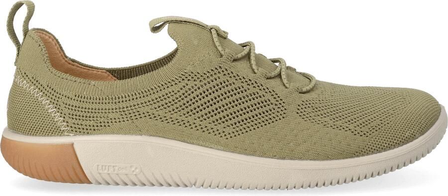 Keen KNX Knit Lace Barefootschoenen groen plaza taupe