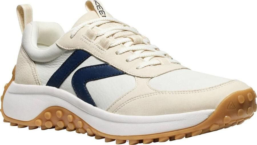 Keen Heren leren schoenen men ks86 lea birch star white wit