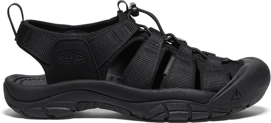Keen Newport H2 Dames Wandelsandalen Triple Black