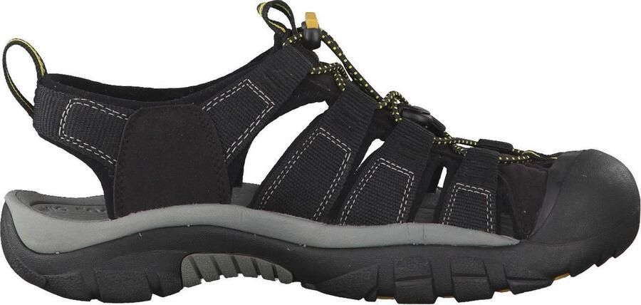 Keen Newport H2 Heren Wandelsandalen Black Zwart Polyester K1001907