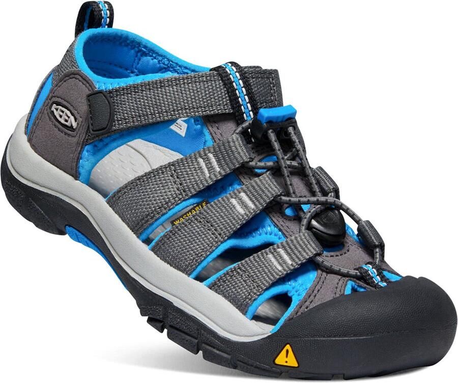 Keen Newport H2 Older Kids Sandalen Magnet Brilliant Blue Grijs Polyester - Foto 3