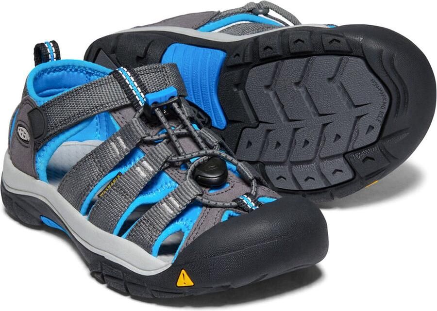 Keen Newport H2 Older Kids Sandalen Magnet Brilliant Blue Grijs Polyester - Foto 4