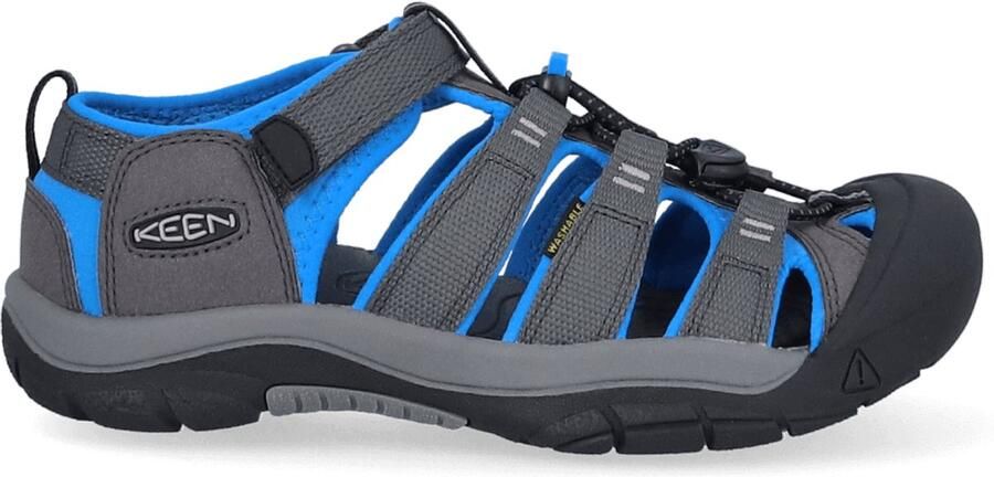 Keen Newport H2 Older Kids Sandalen Magnet Brilliant Blue Grijs Polyester - Foto 5