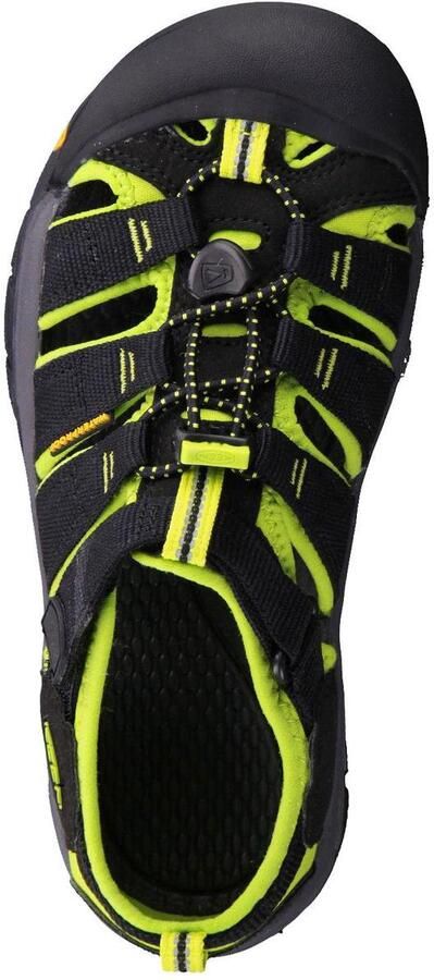 Keen Newport H2 Younger Kids Sandalen Black Lime Green - Foto 12