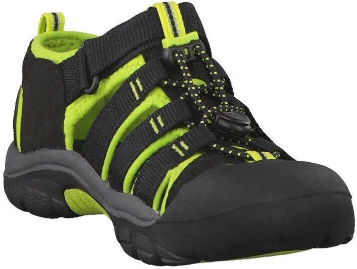 Keen Newport H2 Younger Kids Sandalen Black Lime Green - Foto 10