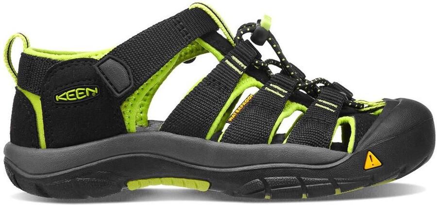 Keen Newport H2 Younger Kids Sandalen Black Lime Green - Foto 11