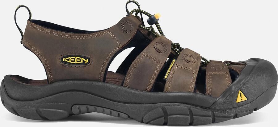 Keen Newport Heren Wandelsandalen Bison Bruin Leer K1001870 - Foto 13