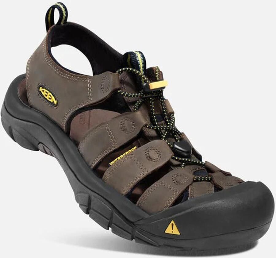 Keen Newport Heren Wandelsandalen Bison Bruin Leer K1001870 - Foto 5