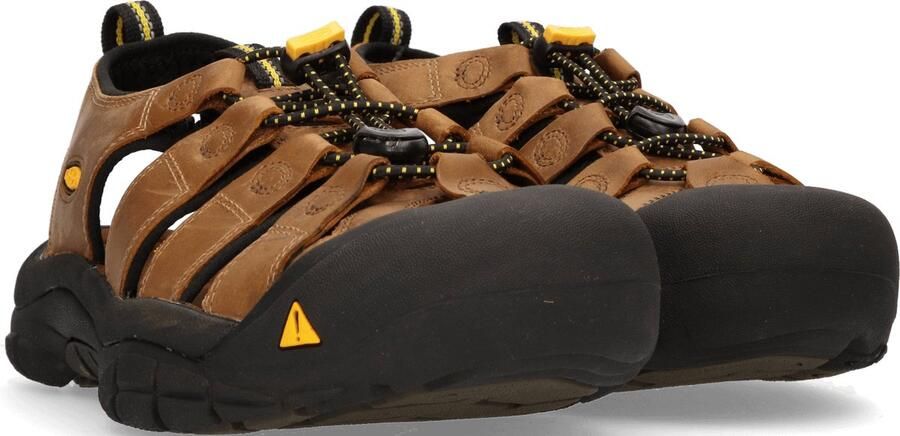 Keen Newport Heren Wandelsandalen Bison Bruin Leer K1001870 - Foto 11