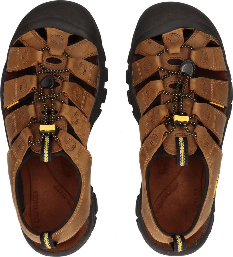 Keen Newport Heren Wandelsandalen Bison Bruin Leer K1001870 - Foto 7