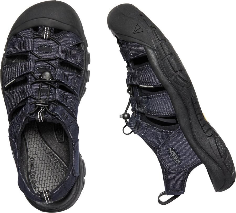 Keen Newport Heren Wandelsandalen Navy Blauw Canvas K1026223 - Foto 2