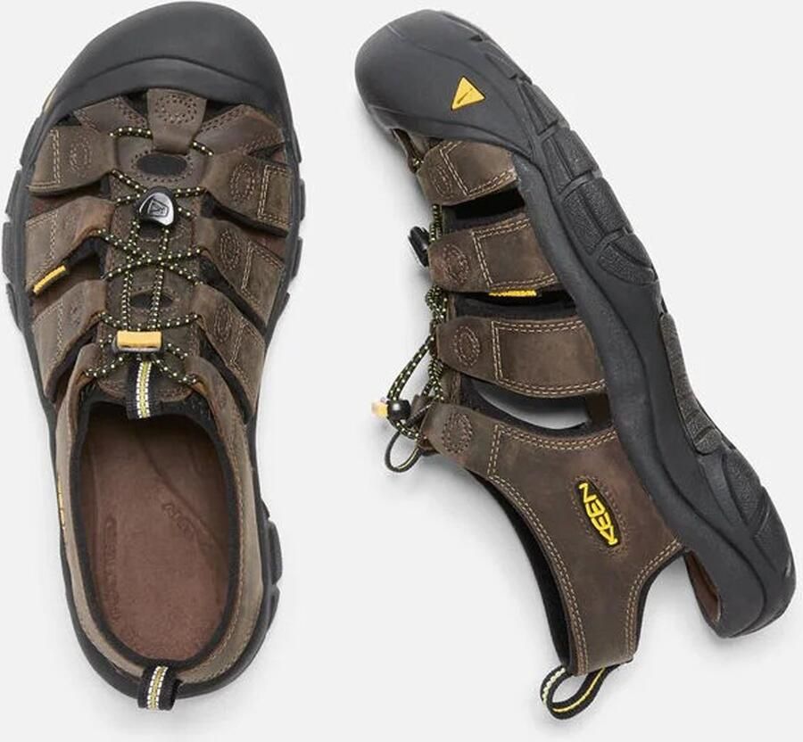 Keen Newport Heren Wandelsandalen Bison Bruin Leer K1001870 - Foto 5