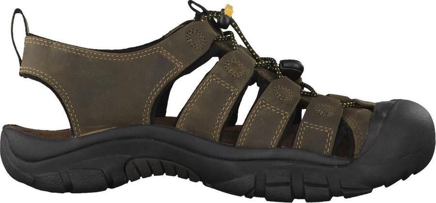 Keen Newport Heren Wandelsandalen Bison Bruin Leer K1001870 - Foto 13