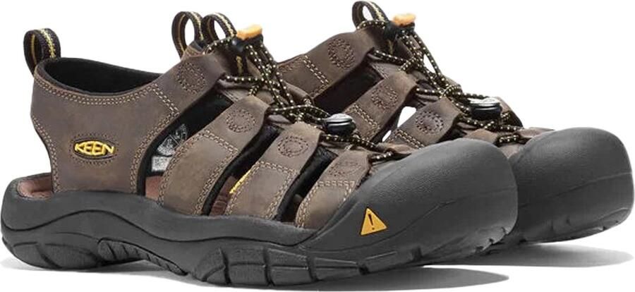 Keen Newport Heren Wandelsandalen Bison Bruin Leer K1001870 - Foto 15
