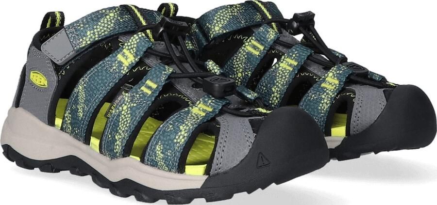 Keen Newport Neo H2 Younger Kids Sandalen Sea Moss Steel Grey - Foto 11