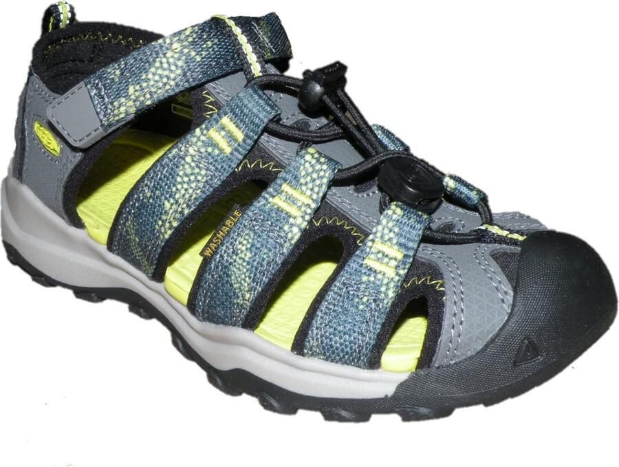 Keen Newport Neo H2 Younger Kids Sandalen Sea Moss Steel Grey - Foto 5