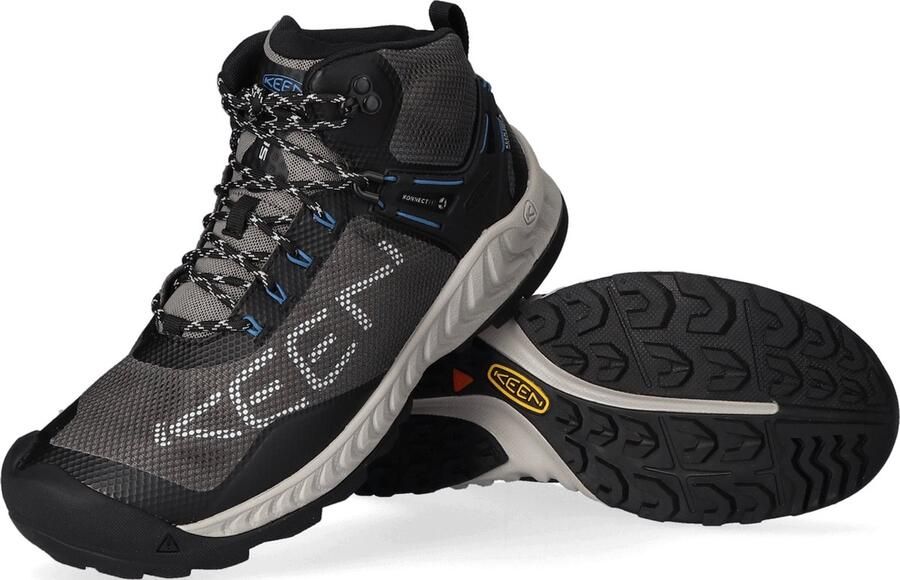 Keen NXIS EVO Mid Heren Wandelschoenen Magnet Bright Cobalt K1026108