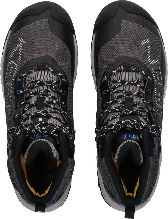 Keen NXIS EVO Mid Heren Wandelschoenen Magnet Bright Cobalt K1026108 - Foto 4