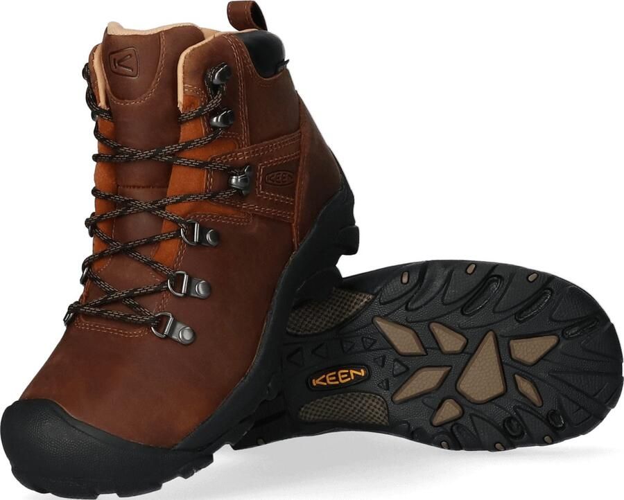 Keen Pyrenees Dames Bergschoenen Syrup Bruin Nubuck K1004156 - Foto 5