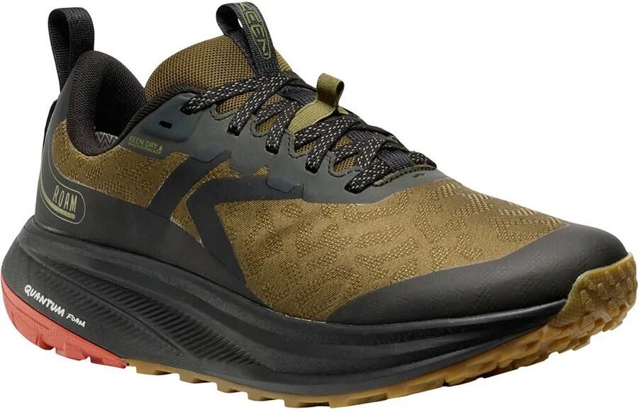 Keen Roam WP Trailrunningschoenen groen burnt brick