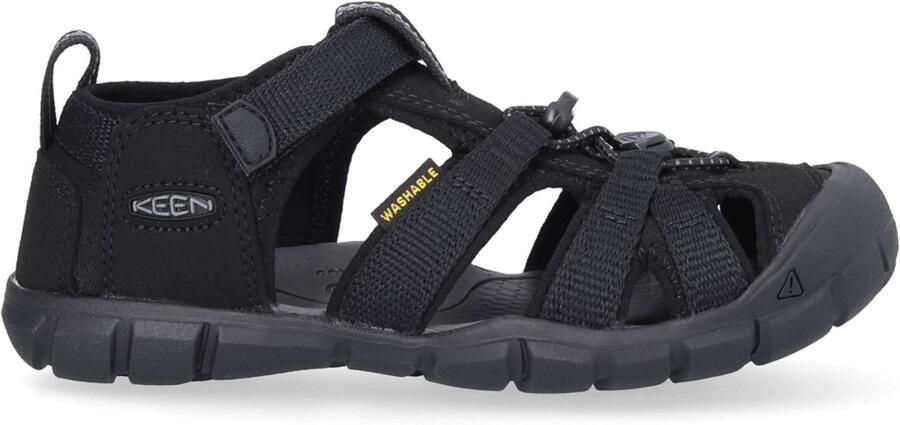 Keen Seacamp II CNX Older Kids Sandalen Black Grey