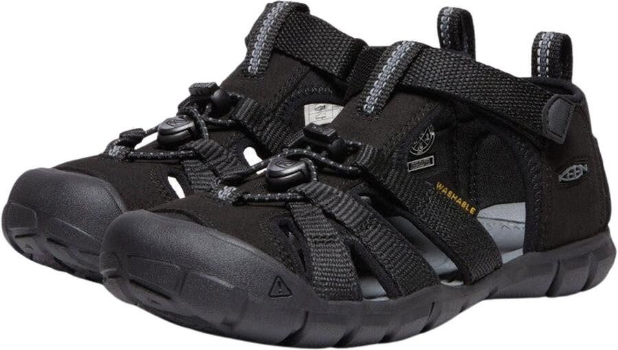 Keen Seacamp II CNX Older Kids Sandalen Black Grey