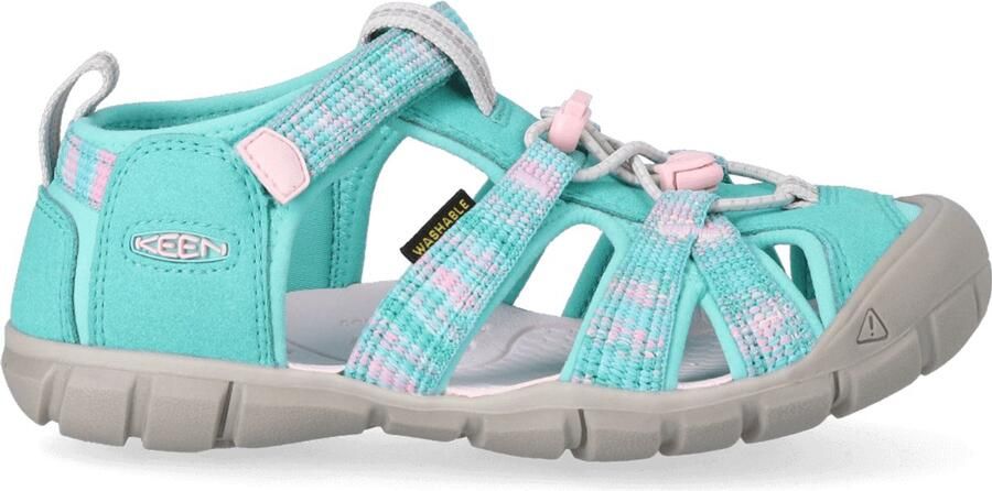 Keen Seacamp II CNX Older Kids Sandalen Bright Aqua Pink-A-Boo - Foto 2