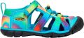 Keen Seacamp II CNX Sandalen Vivid Blue Original Tie Dye Kinderen - Blauw