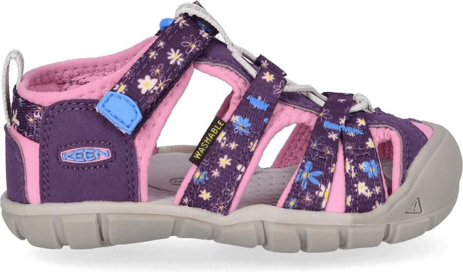Keen Seacamp II CNX Toddler Sandalen Daisies Marina