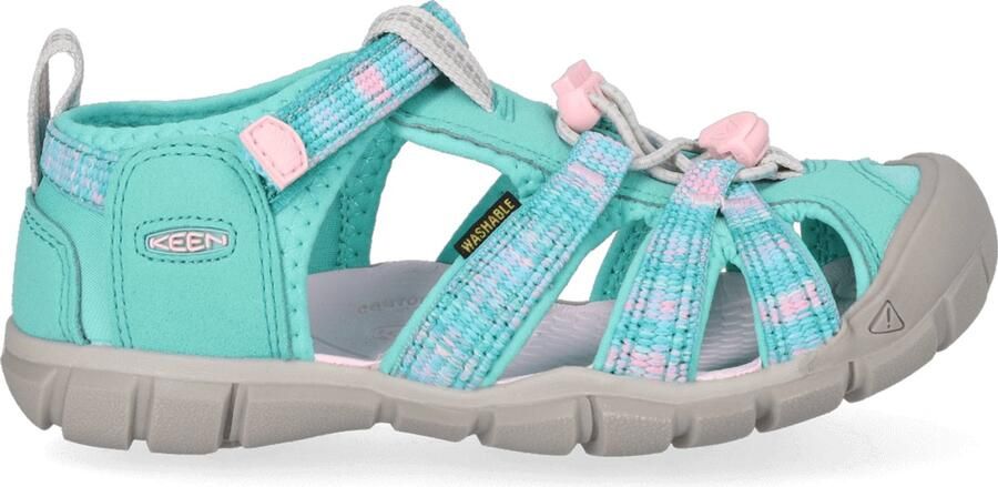 Keen Seacamp II CNX Older Kids Sandalen Bright Aqua Pink-A-Boo - Foto 3