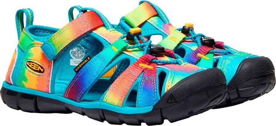 Keen Seacamp II CNX Jeugd Sandalen Vivid Blue Original Tie Dye Kinderen - Foto 4