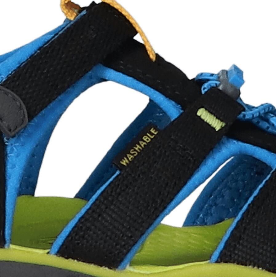 Keen Seacamp II Younger Kids Sandalen Black Brilliant Blue Zwart Polyester K1022969 - Foto 2