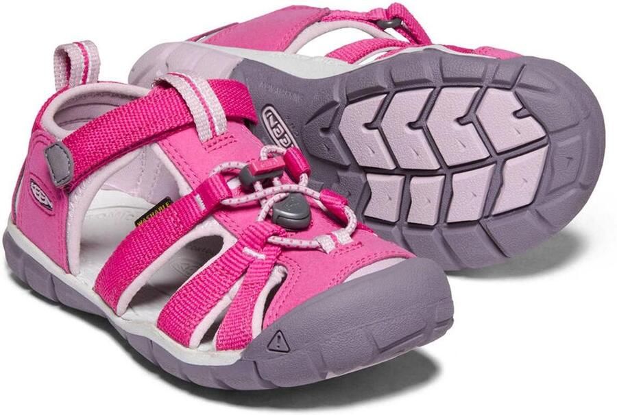 Keen Seacamp II Younger Kids Sandalen Very Berry Dawn Pink Roze Polyester K1022979 - Foto 6