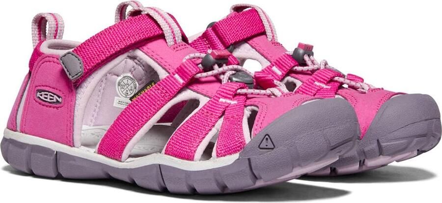 Keen Seacamp II Younger Kids Sandalen Very Berry Dawn Pink Roze Polyester K1022979 - Foto 11